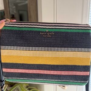 Kate Spade Woven Multicolor Handbag New!!